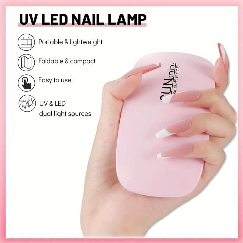 3 LED Mini UV/LED Nail Dryer DailySale