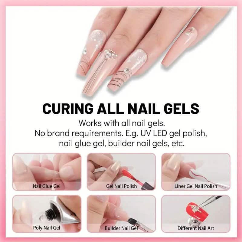 3 LED Mini UV/LED Nail Dryer DailySale