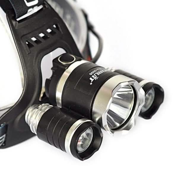 3 LED XM-L T6 Waterproof Headlamp LED Torch Flashlight DailySale