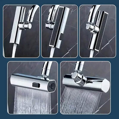 3-Mode Leakproof Sink Faucet Adapter - Durable Copper Construction for Kitchen and Bathroom DailySale