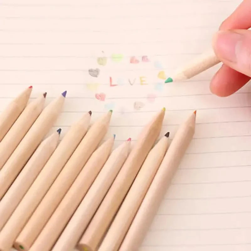 3-Pack: 12-Color Cute Pencils Creative Stationery Cute Bear DailySale