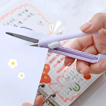 3-Pack: 2-in-1 Pen Style Scissors with Paper Cutter DailySale