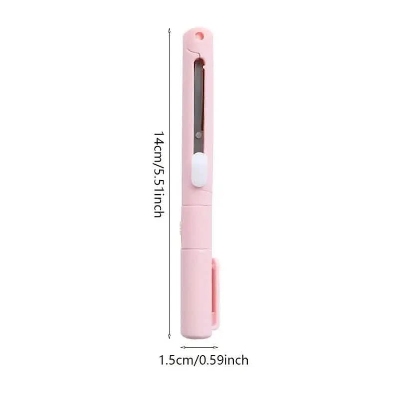 3-Pack: 2-in-1 Pen Style Scissors with Paper Cutter DailySale