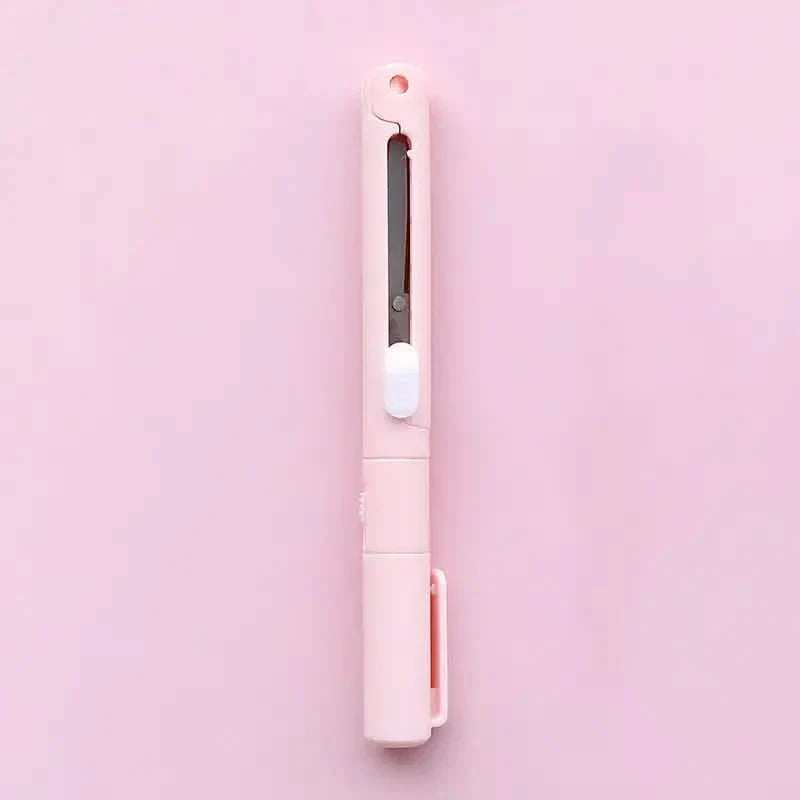 3-Pack: 2-in-1 Pen Style Scissors with Paper Cutter DailySale