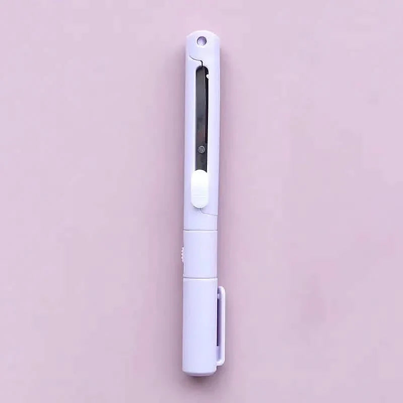 3-Pack: 2-in-1 Pen Style Scissors with Paper Cutter DailySale