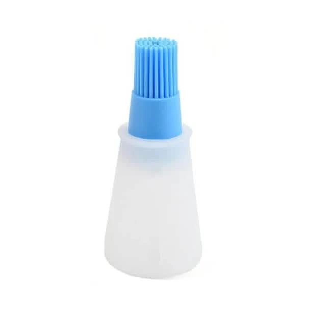 3-Pack: 2.2oz Silicone BBQ Oil Bottle Brush with Flat-Bottom Design DailySale