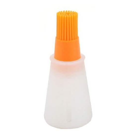 3-Pack: 2.2oz Silicone BBQ Oil Bottle Brush with Flat-Bottom Design DailySale