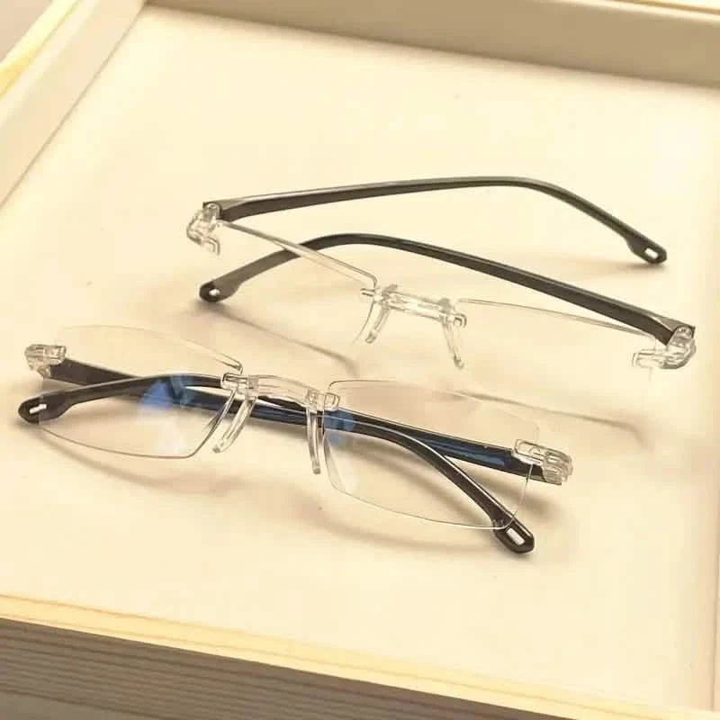 2K Style Rimless Reading Glasses for Men & Women DailySale