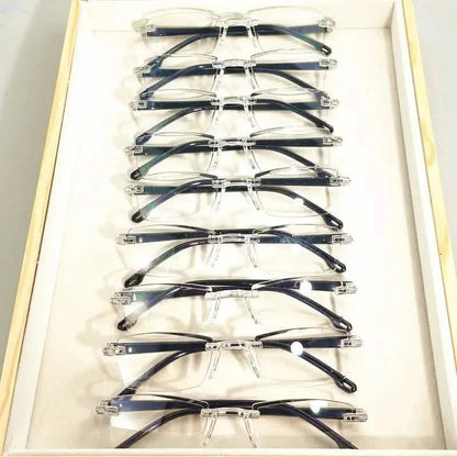 2K Style Rimless Reading Glasses for Men & Women DailySale
