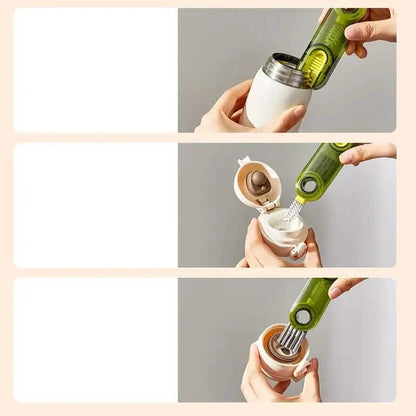 3-Pack: 3-in-1 Tiny Bottle Cup Lid Detail Brush DailySale