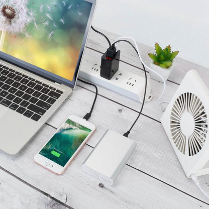 3-Pack: 3-Port USB Hub Charger Wall Power Charging Plug Adapter DailySale