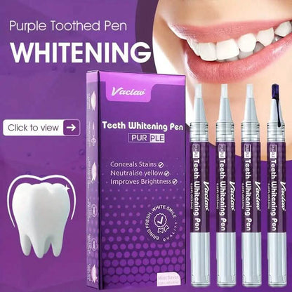 3-Pack: 3ml/0.1fl oz Mint Flavor Purple Teeth Whitening Gel Pen DailySale