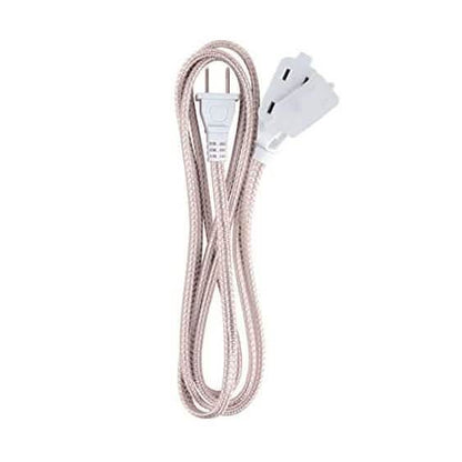 3-Pack: 6" Ativa Braided AC Extension Cord DailySale