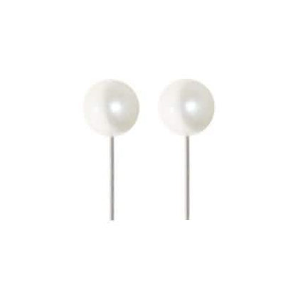3-Pack: 8 MM Faux Pearl Stud Earrings DailySale