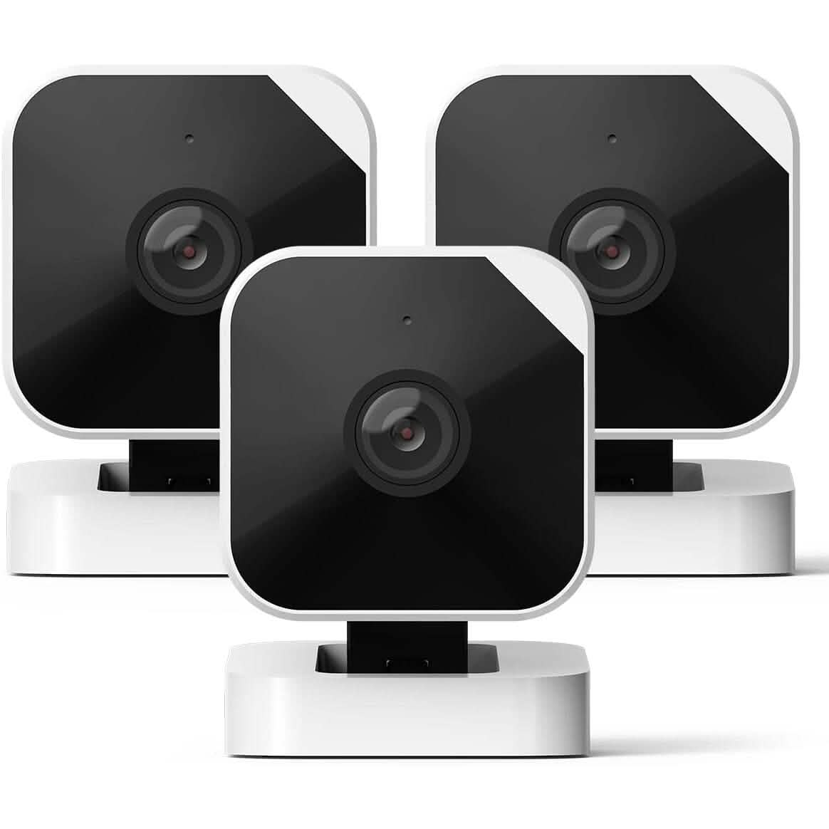 3-Pack: Abode Cam 2 | Indoor/Outdoor WiFi Connected Security Camera with Full Color Low-Light Video, Motion Detection, and Two-Way Voice  (Refurbished) DailySale