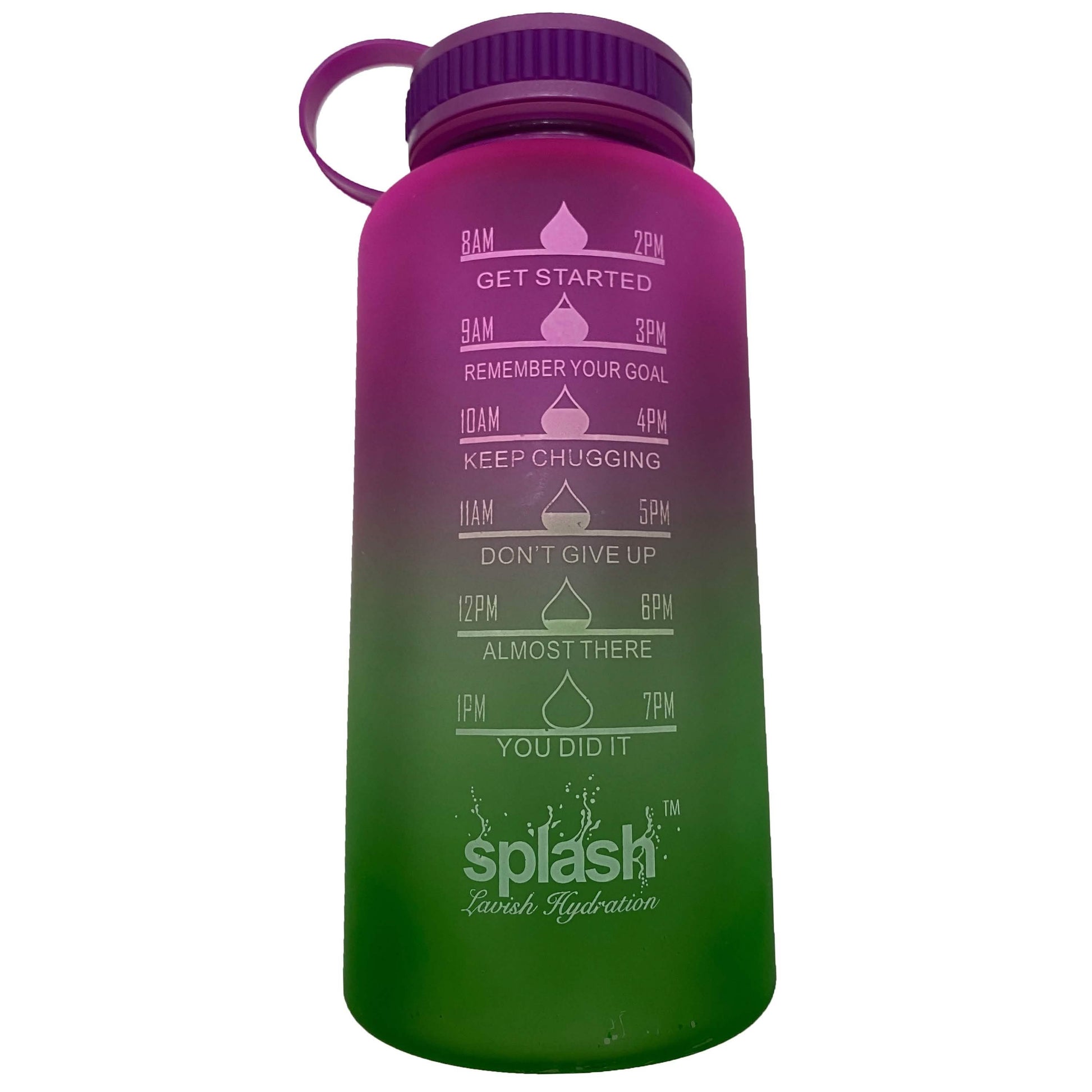 3-Pack Assorted Motivational Water Bottles With Twist Cap DailySale