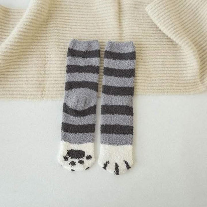 3-Pack: Autumn and Winter Cat Claws Socks DailySale