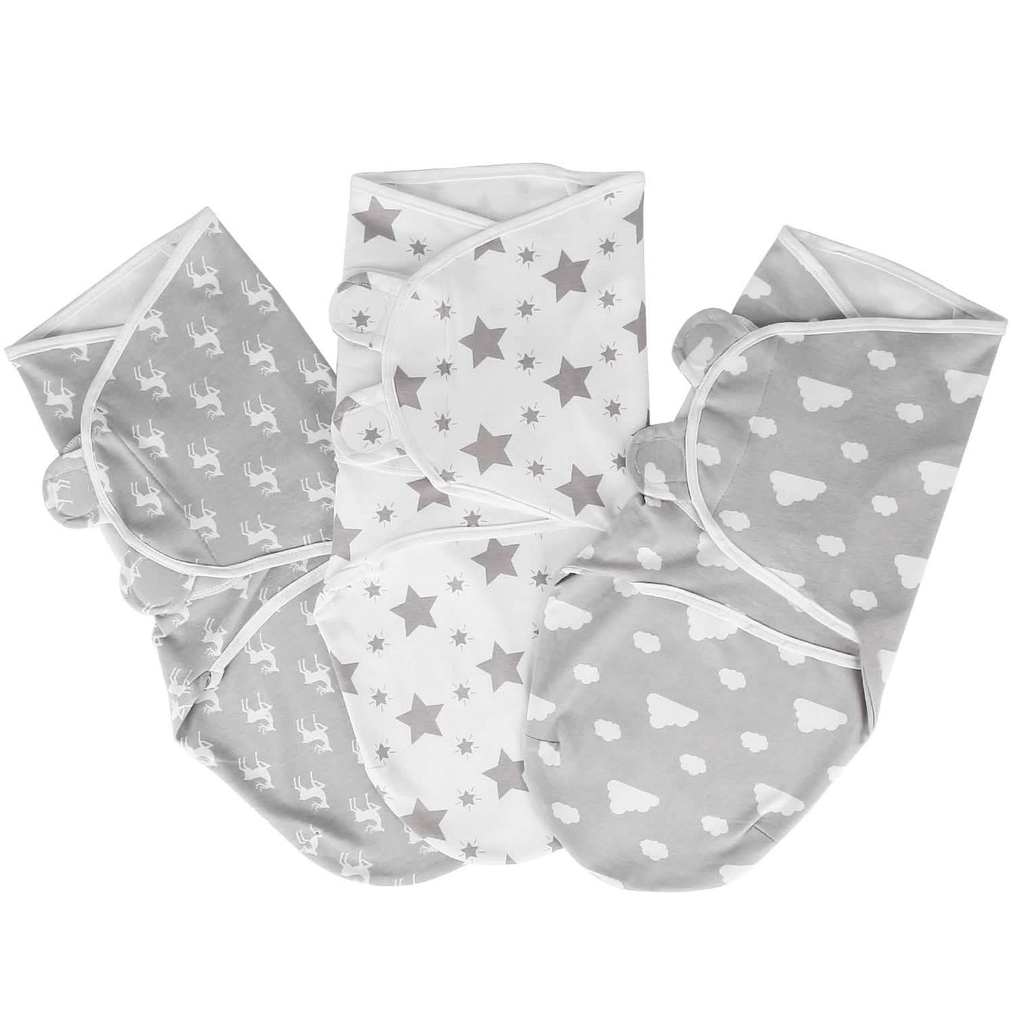 3-Pack: Baby New Born Swaddle Wrap DailySale