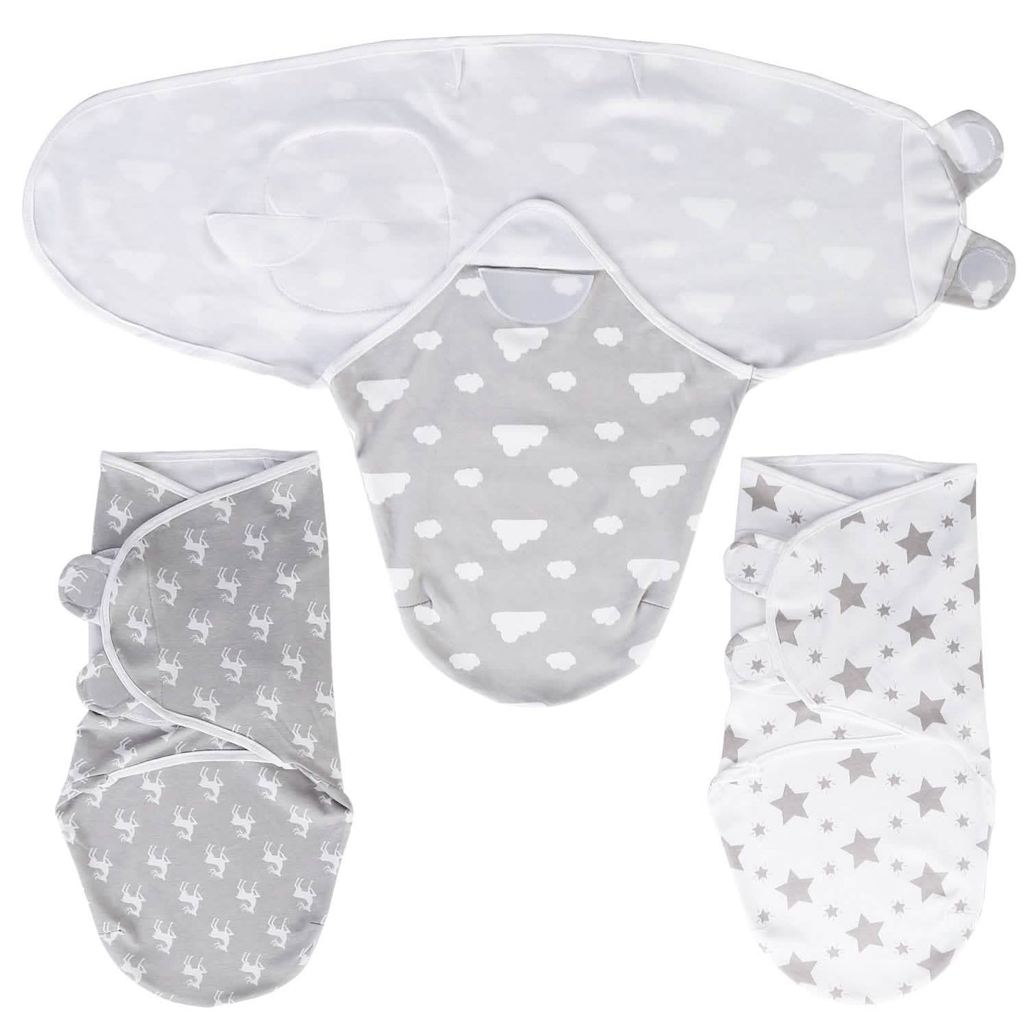 3-Pack: Baby New Born Swaddle Wrap DailySale