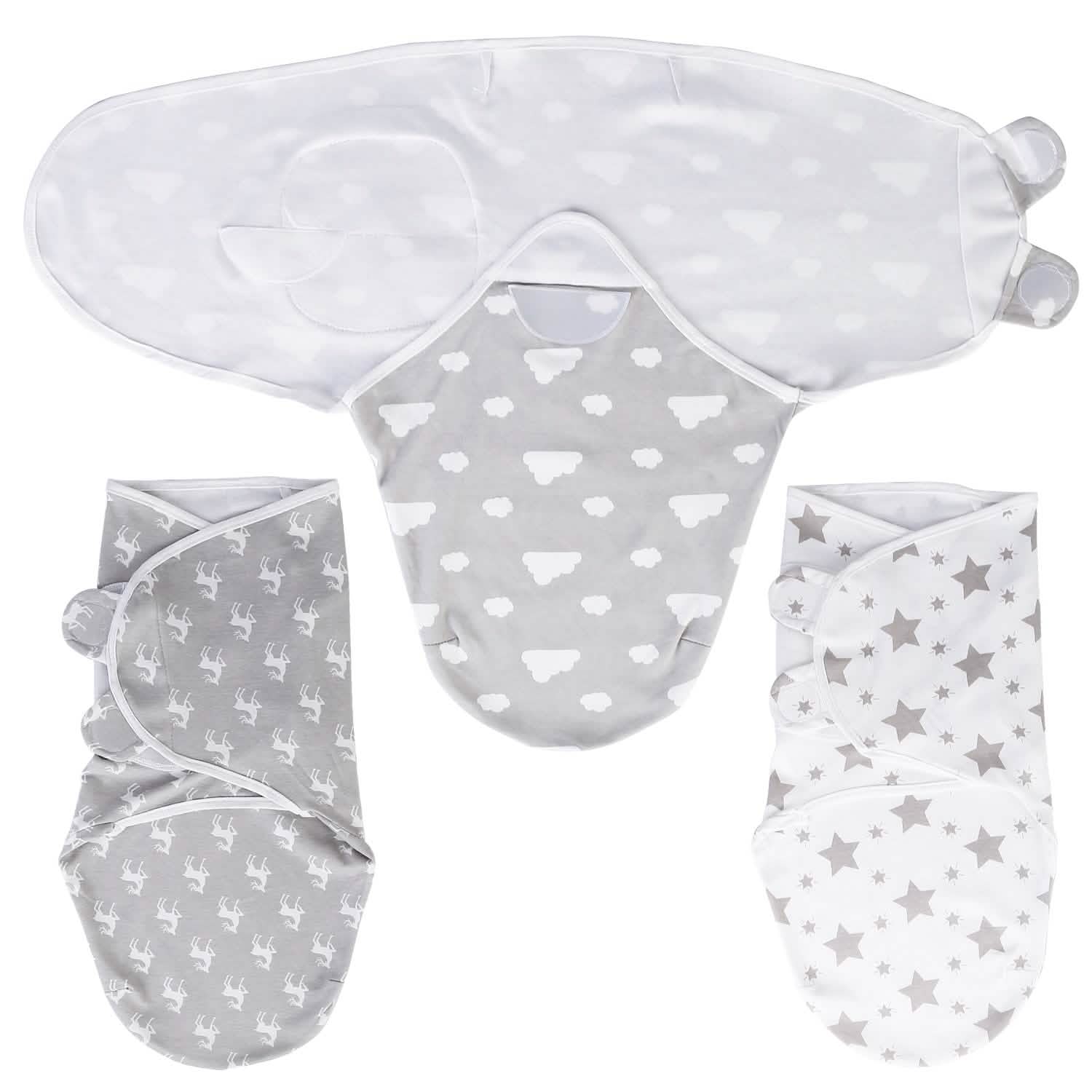 3-Pack: Baby New Born Swaddle Wrap DailySale