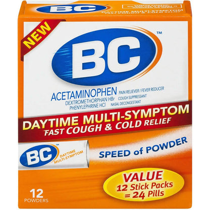 3-Pack: BC Daytime Multi-Symptom Fast Cough & Cold Relief Powders DailySale