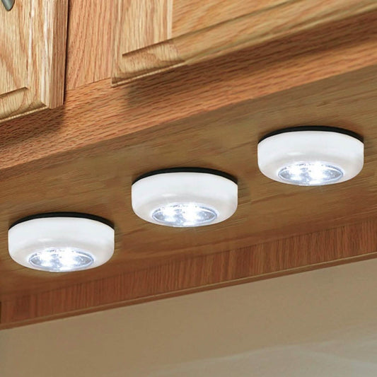 3-Pack: High Performance Mini Power Pod COB LED Lights DailySale