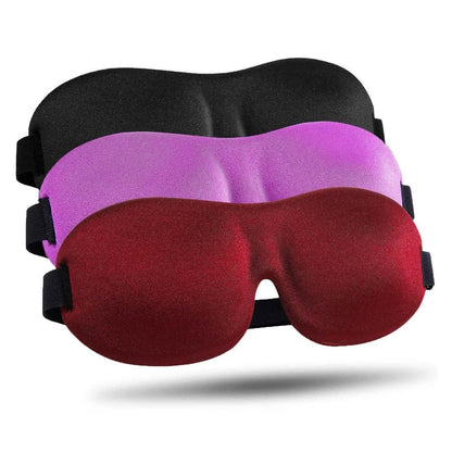 3-Pack: Blackout Eye Mask with Adjustable Strap DailySale