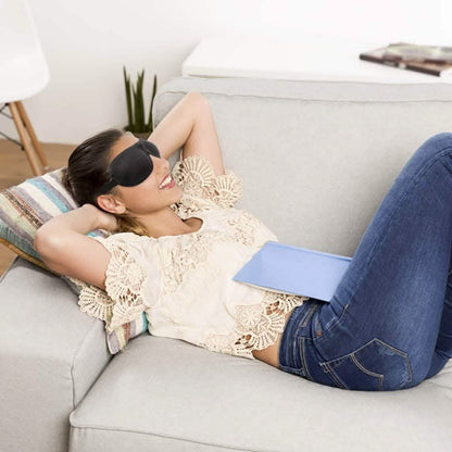 3-Pack: Blackout Eye Mask with Adjustable Strap DailySale