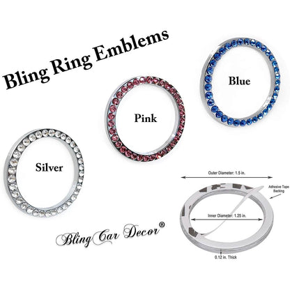 3-Pack: Bling Car Rhinestone Sticker DailySale