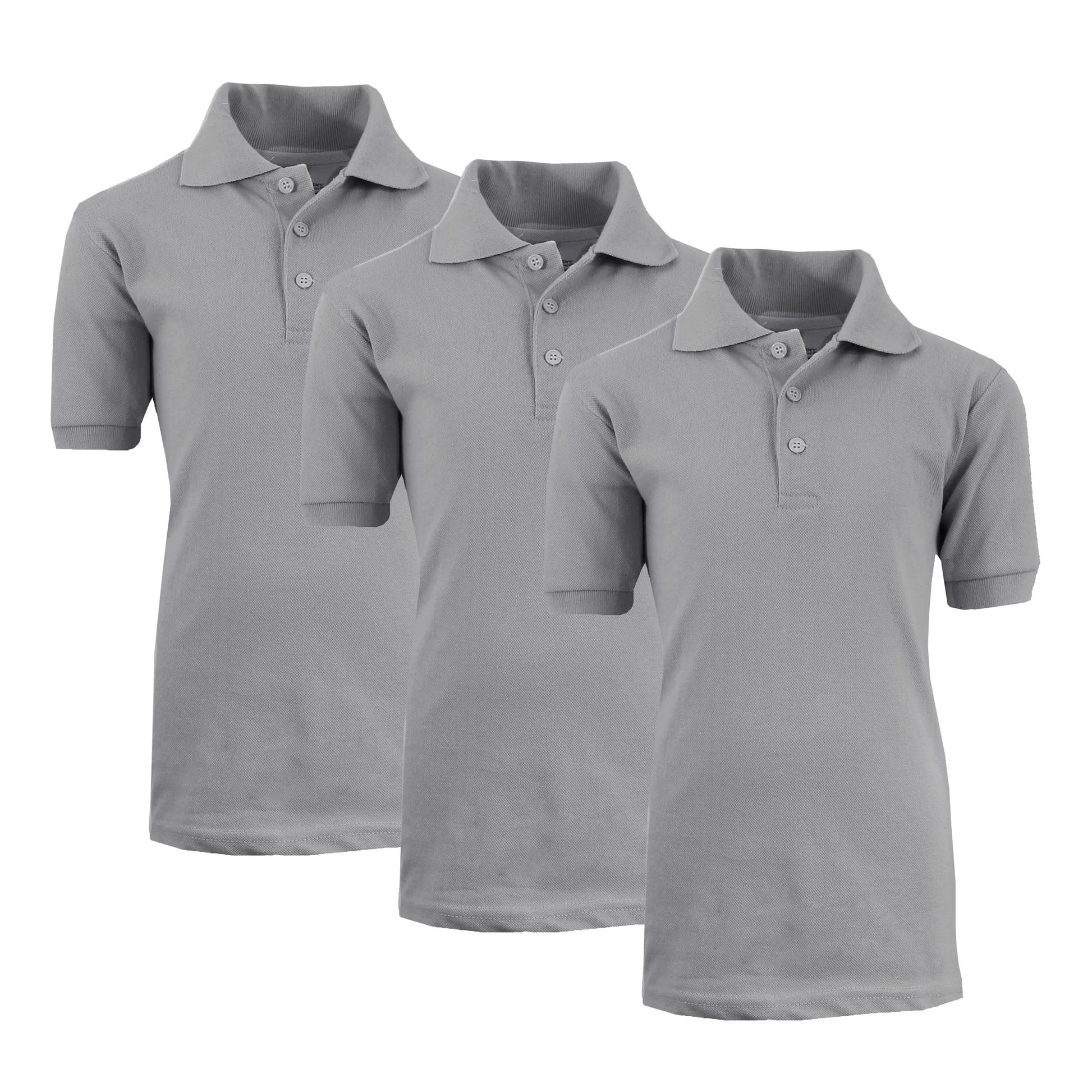 3-Pack: Boys School Uniform Polo DailySale