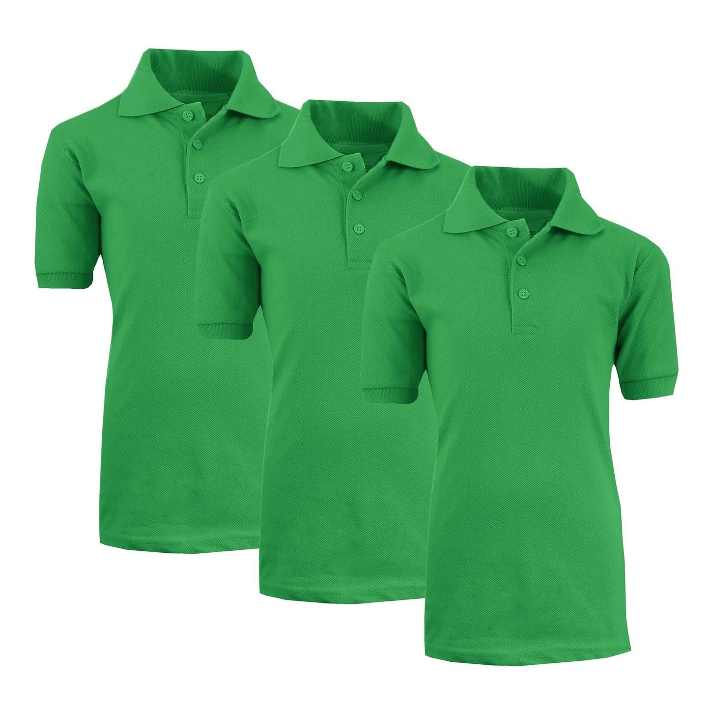 3-Pack: Boys School Uniform Polo DailySale