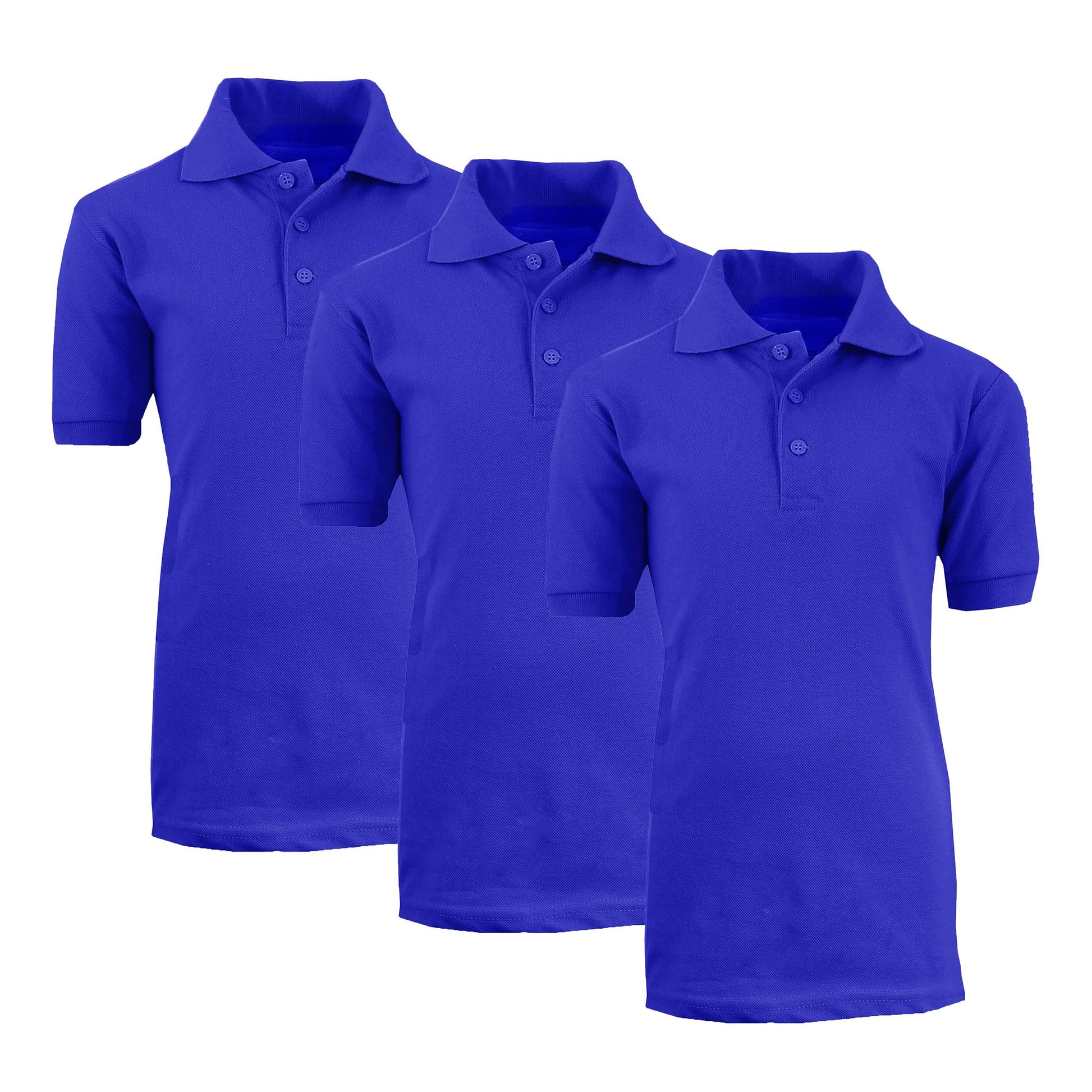 3-Pack: Boys School Uniform Polo DailySale