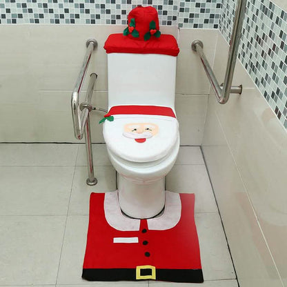 3-Pack: Christmas Fancy Christmas Home Bathroom Decor Set DailySale