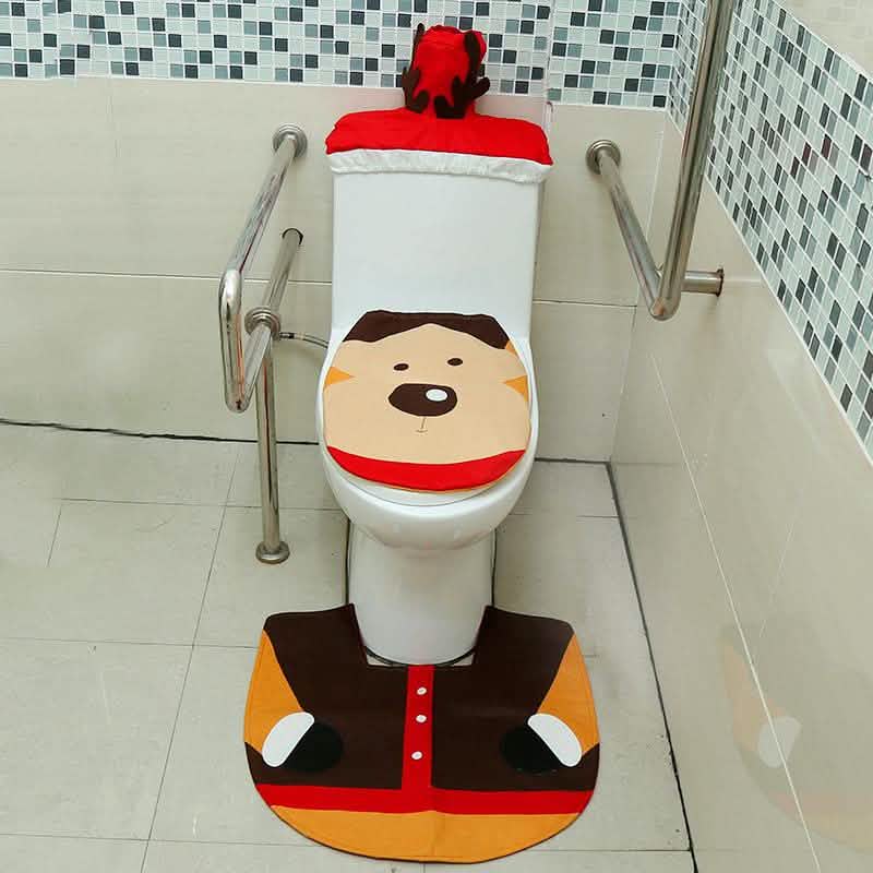 3-Pack: Christmas Fancy Christmas Home Bathroom Decor Set DailySale