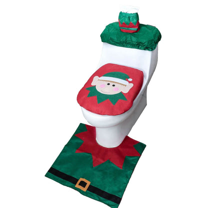 3-Pack: Christmas Fancy Christmas Home Bathroom Decor Set DailySale