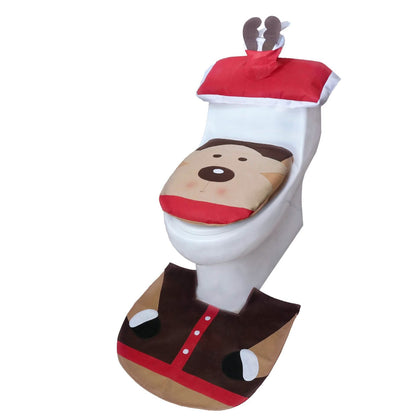 3-Pack: Christmas Fancy Christmas Home Bathroom Decor Set DailySale