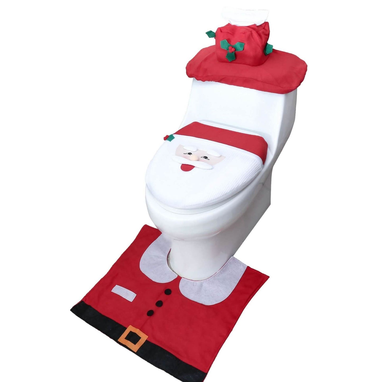 3-Pack: Christmas Fancy Christmas Home Bathroom Decor Set DailySale