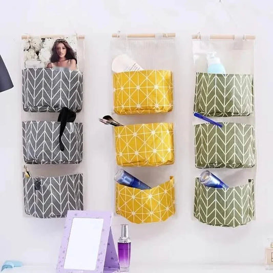 3-Pack: Cotton Hanging Storage Bag DailySale