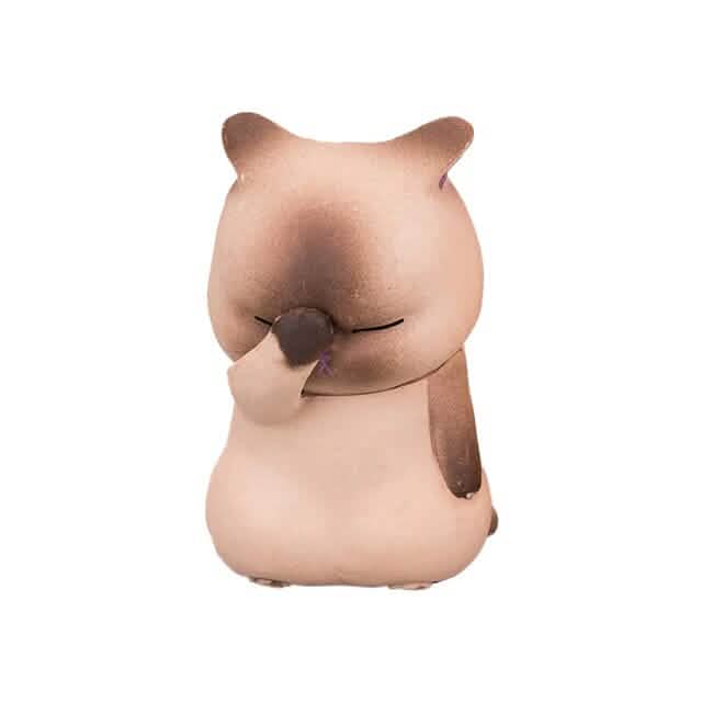 3-Pack: Cute Cat Figurines Miniature Cartoon Animal Decor DailySale
