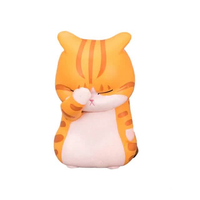 3-Pack: Cute Cat Figurines Miniature Cartoon Animal Decor DailySale