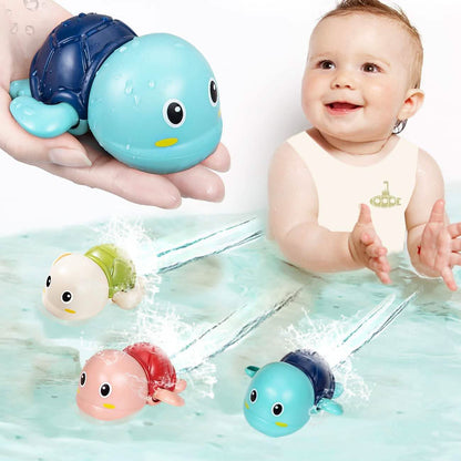 3-Pack: Cute Swimming Turtle Bath Toys DailySale