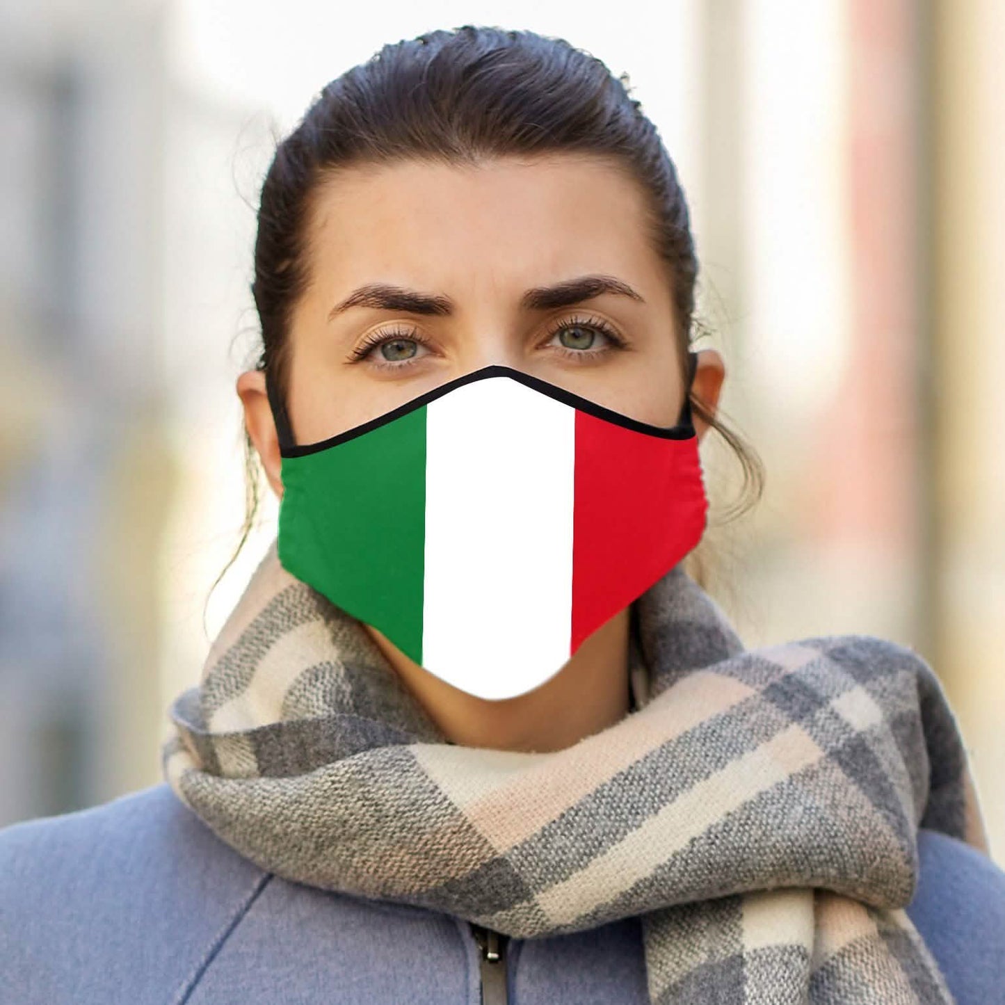 3-Pack: Double Layer Washable and Reusable Flag Masks With Adjustable Loop DailySale