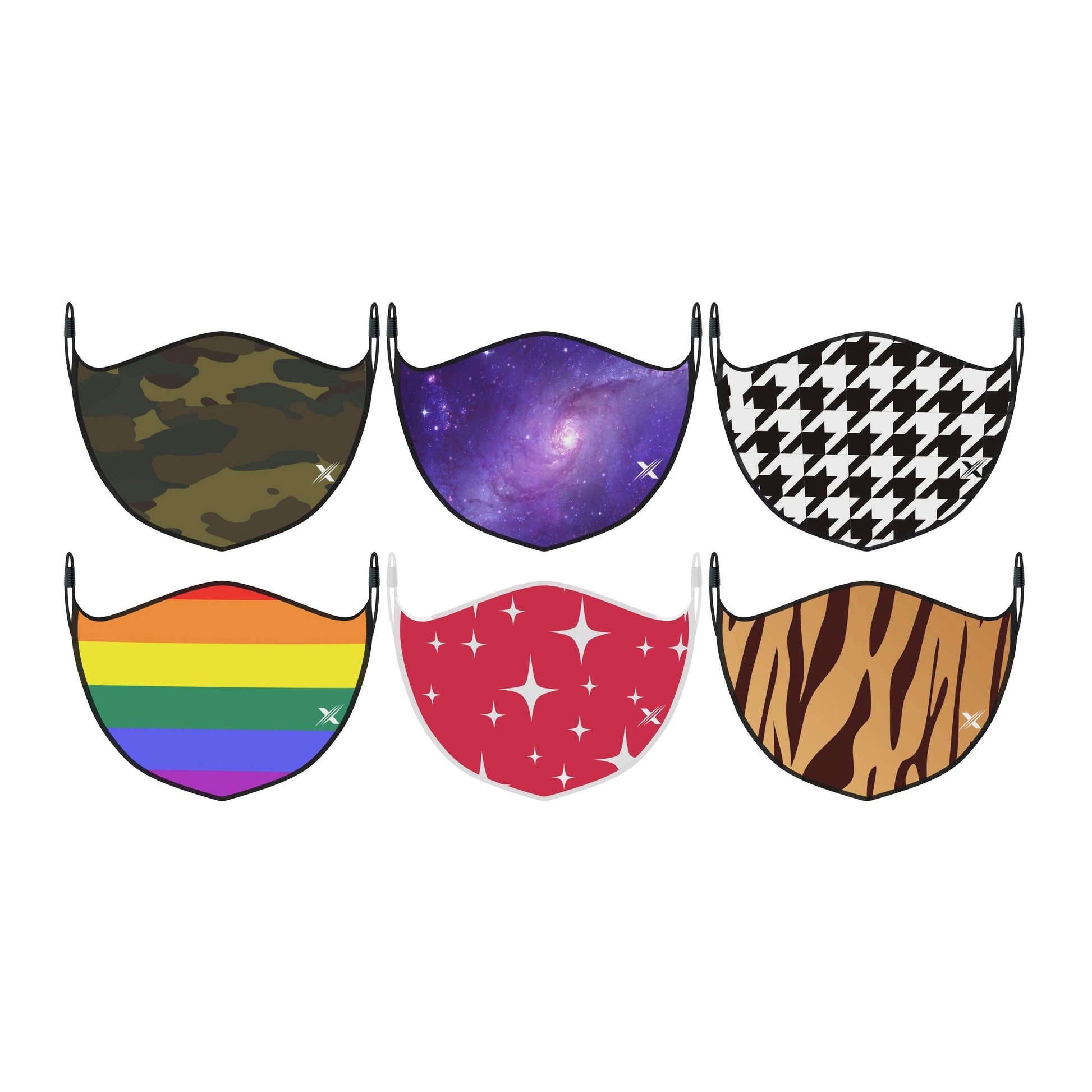 3-Pack: Double Layer Washable & Reusable Non-Medical Face Mask w/ Adjustable Loop DailySale