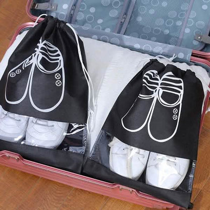 3-Pack: Drawstring Shoe Storage Bag DailySale