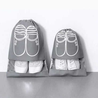3-Pack: Drawstring Shoe Storage Bag DailySale