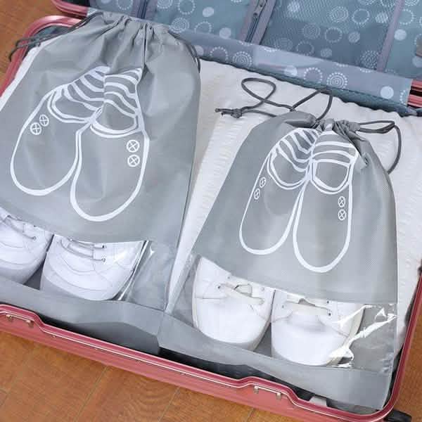 3-Pack: Drawstring Shoe Storage Bag DailySale