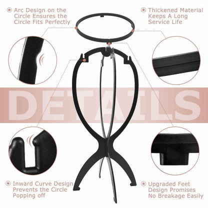 3-Pack: Dreamlover Wig Head Stands for Wigs DailySale