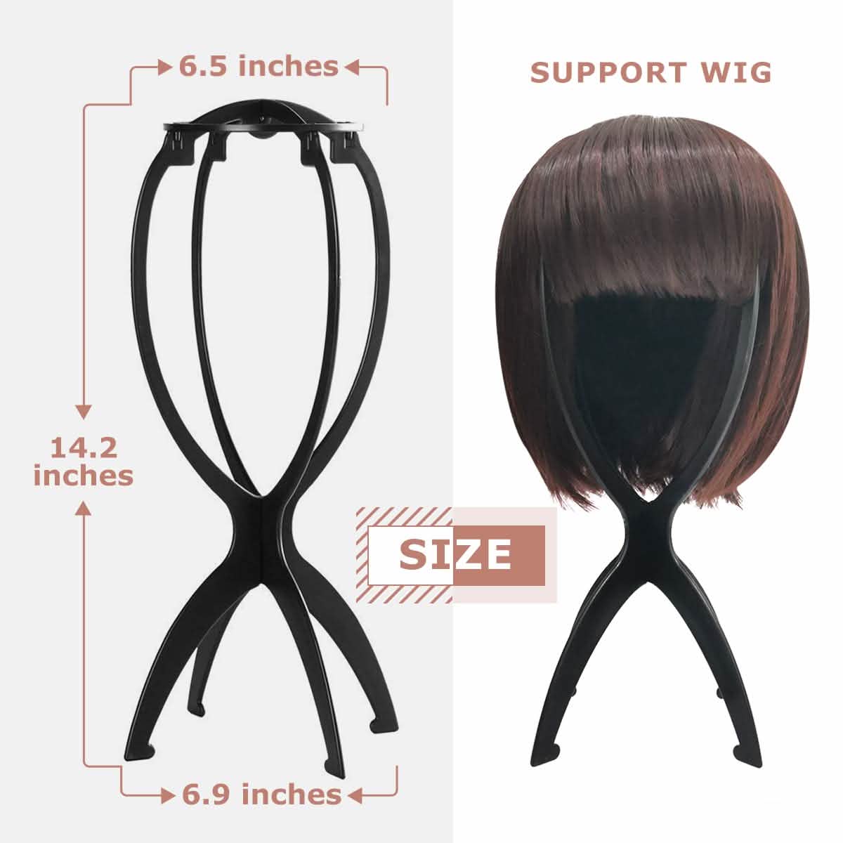 3-Pack: Dreamlover Wig Head Stands for Wigs DailySale