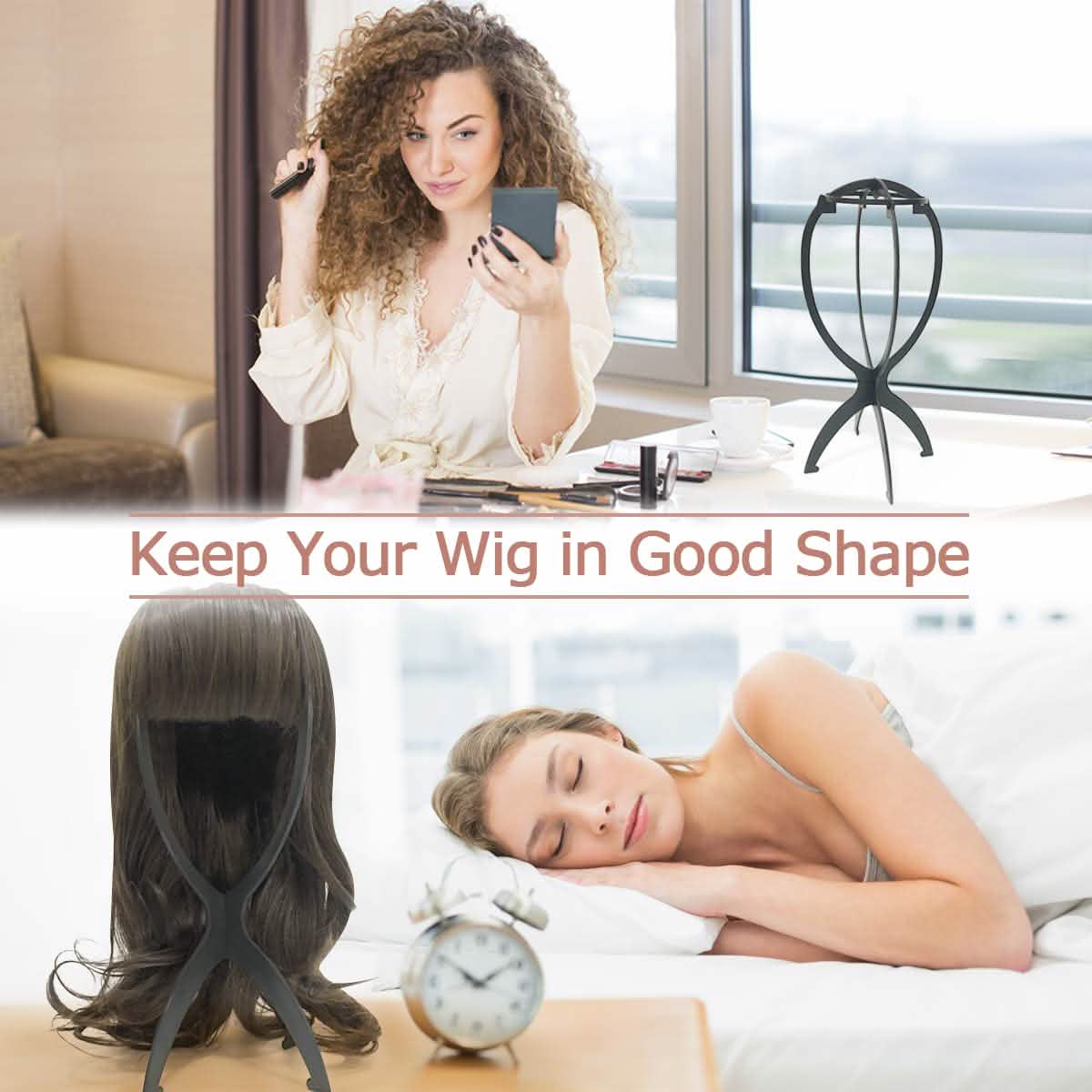 3-Pack: Dreamlover Wig Head Stands for Wigs DailySale