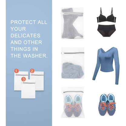 3-Pack: Durable Honeycomb Mesh Laundry Bags DailySale